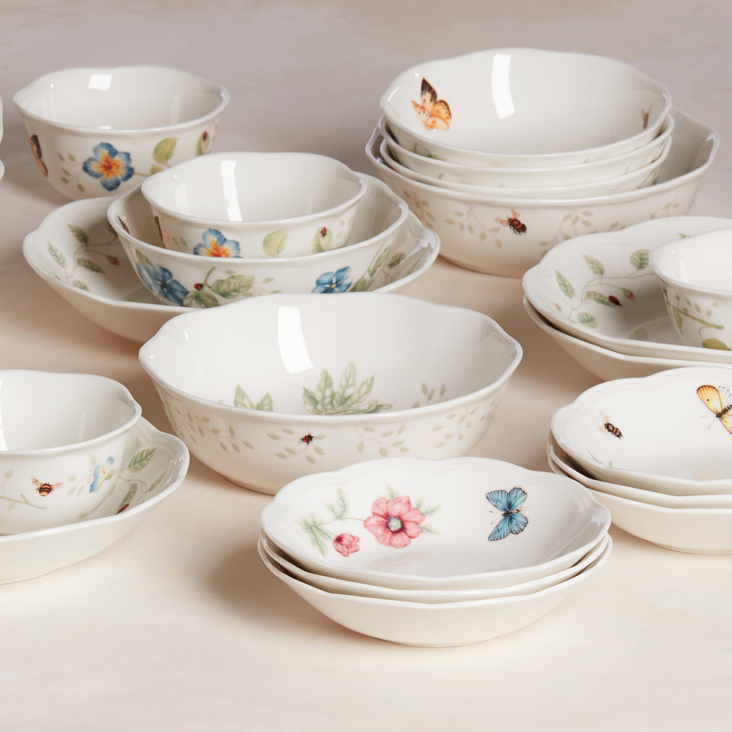 Butterfly Meadow Pasta Bowl