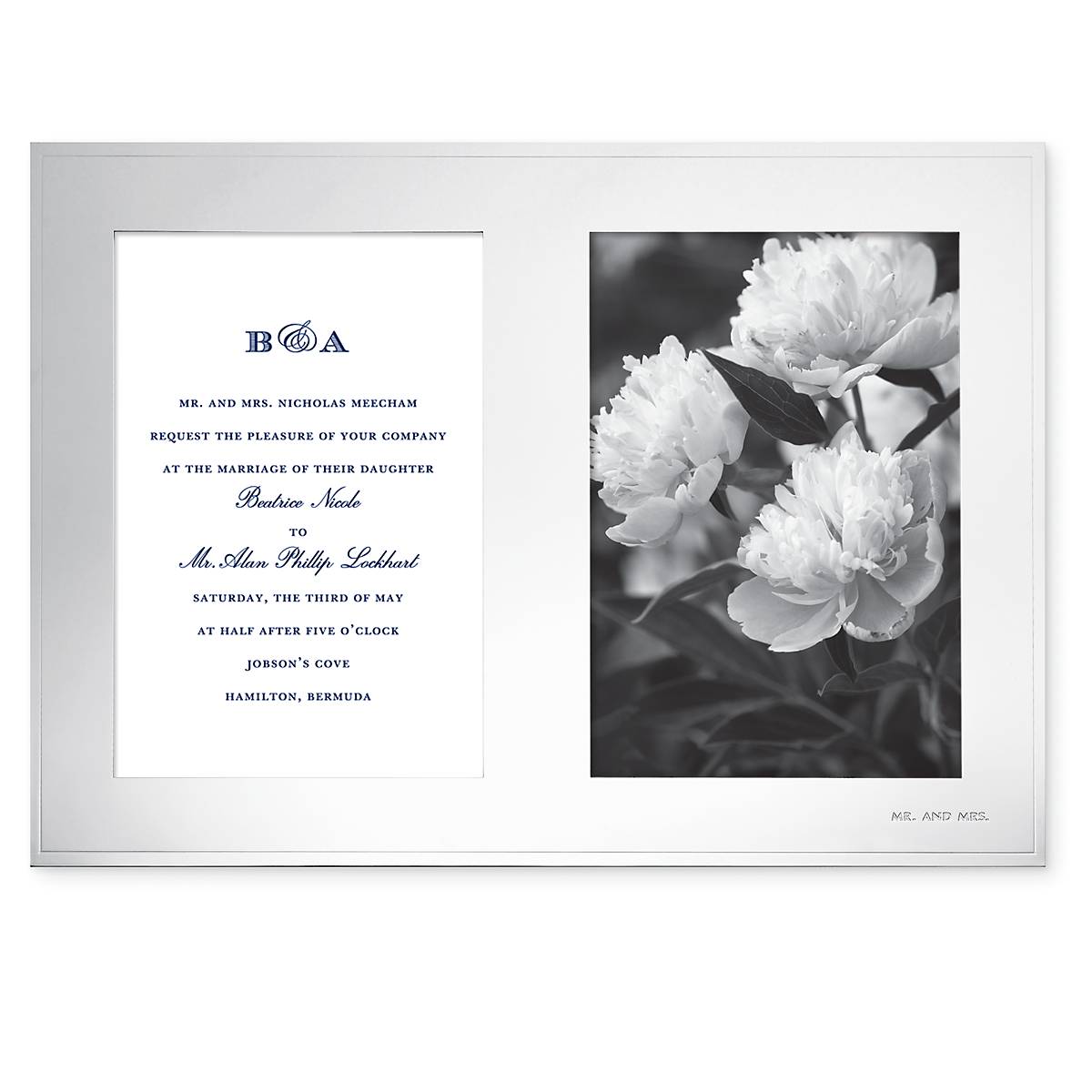 "Darling Point Double 5"" x 7"" Frame"