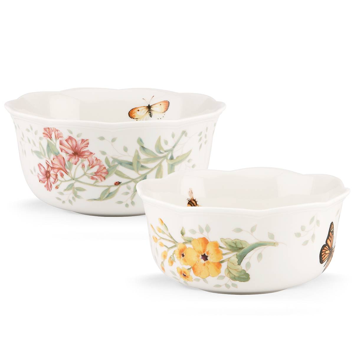 Butterfly Meadow 2-Piece Bowl Set