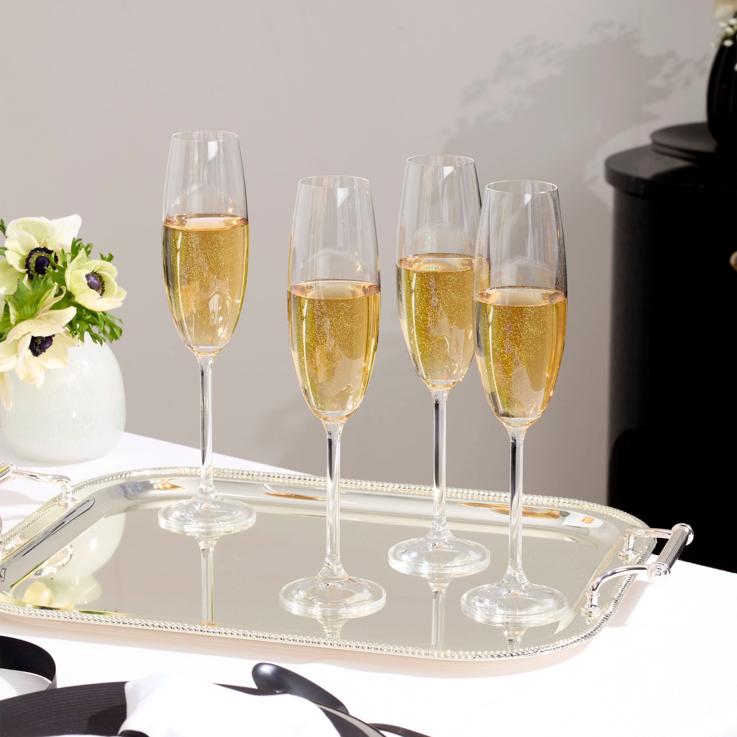 Tuscany Classics Champagne Flute Glasses - Set Of 6