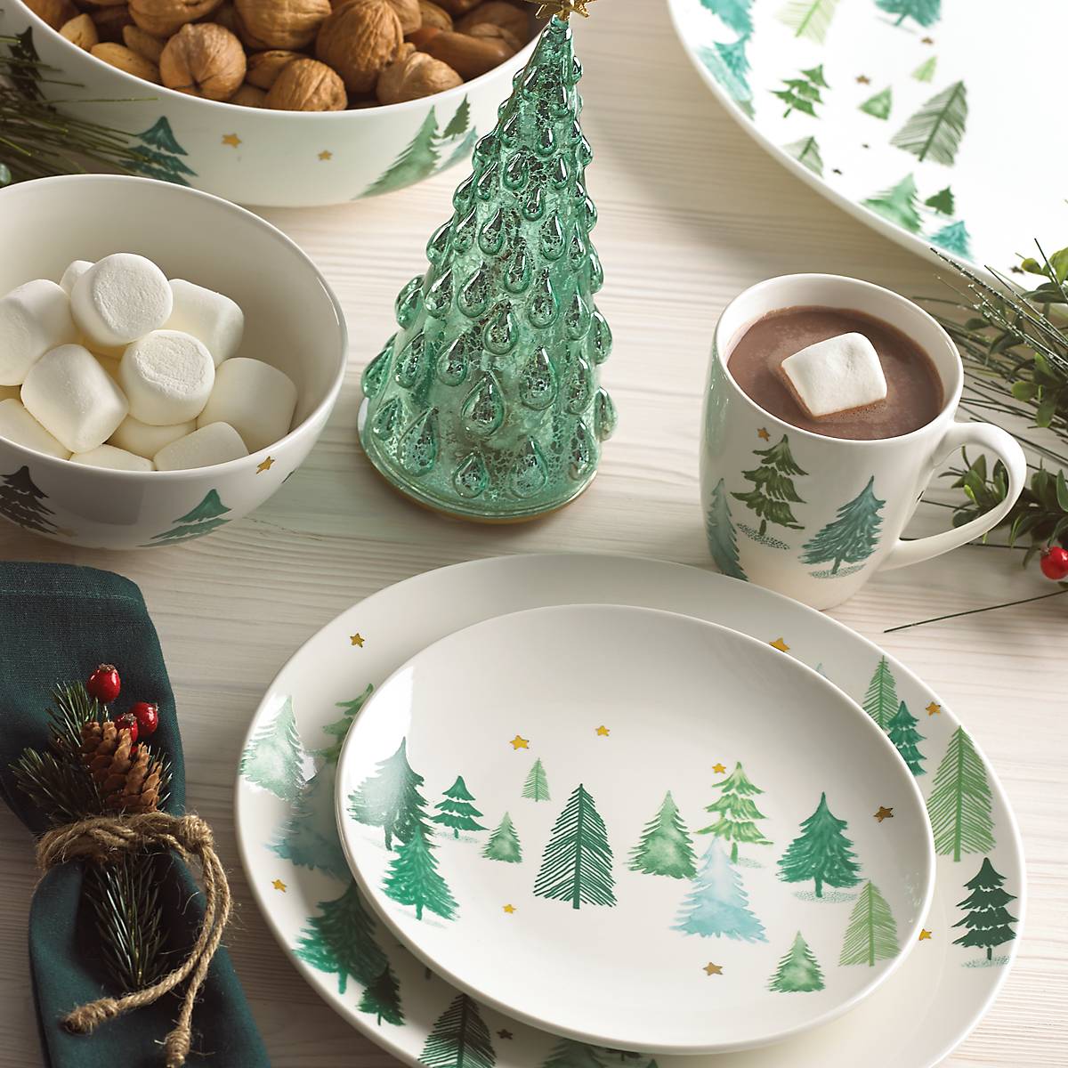 Balsam Lane Dinner Plates - Set of 4
