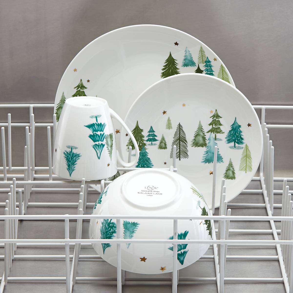 Balsam Lane Mugs - Set of 4