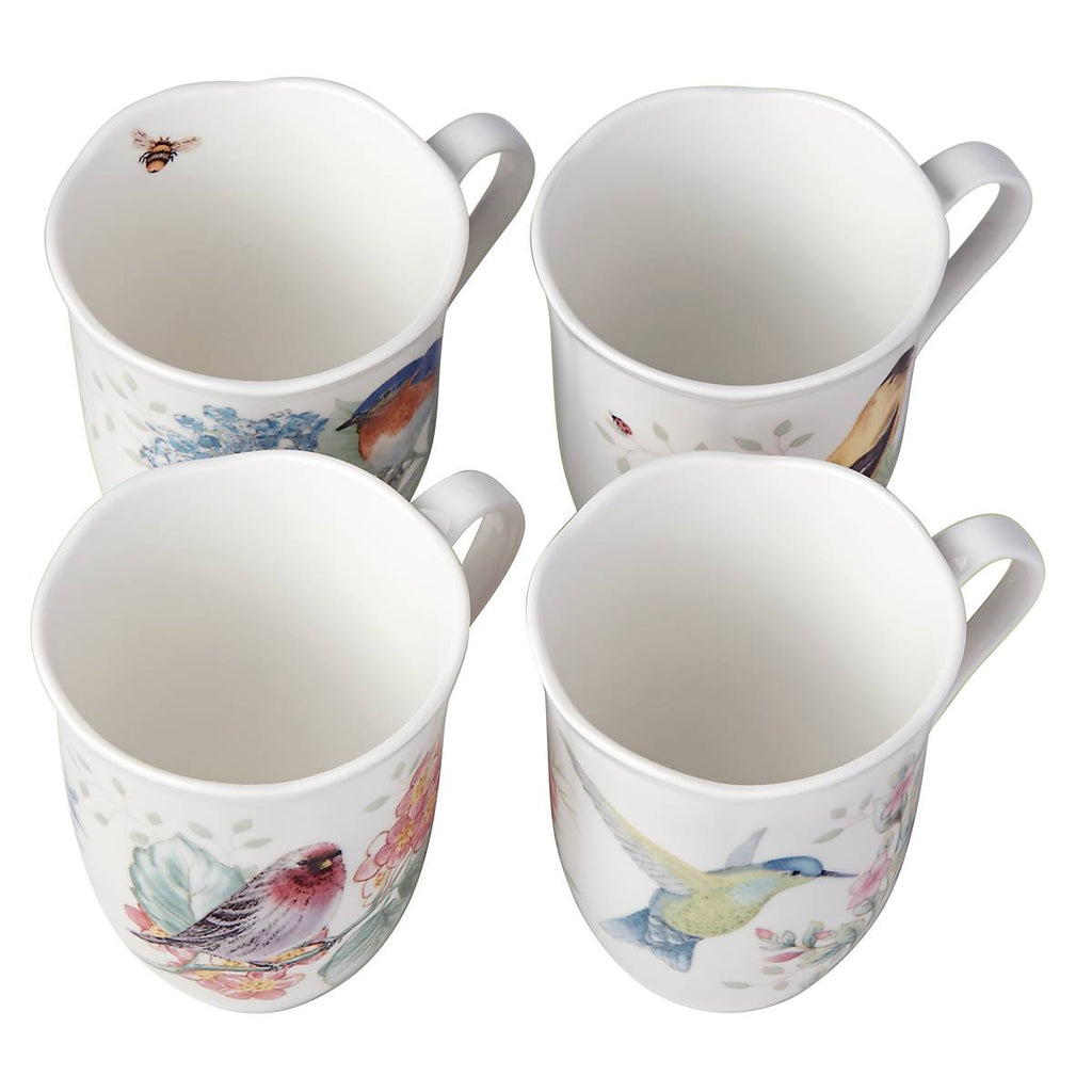 Butterfly Meadow Flutter Mugs - Set of 4