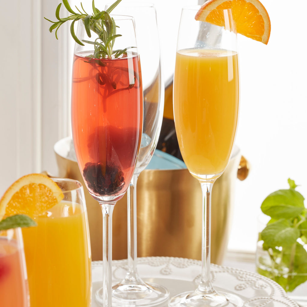 Tuscany Classics Champagne Flute Glasses - Set Of 6
