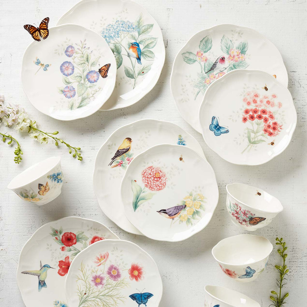 Butterfly Meadow Flutter Mugs - Set of 4